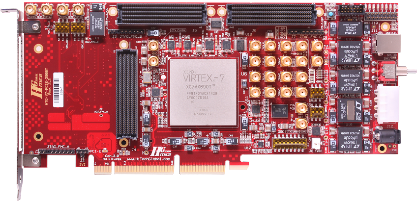Xilinx Virtex 7 V2000T Development Board