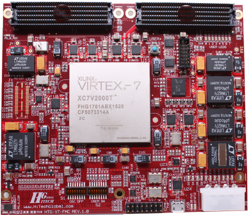 FMC module with FPGA for logic expansion FMC module with FPGA for logic expansion