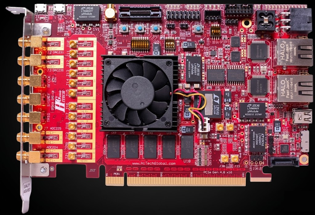 AMD ZYNQ UltraScale+ RFSoC x16 PCIe platform