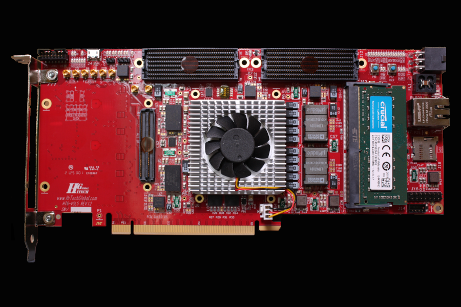 AMD Versal Premium PCI Express Gen5 board
